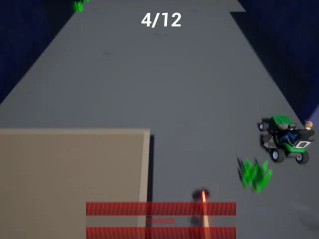Lawnmower Game: Ufo Chase