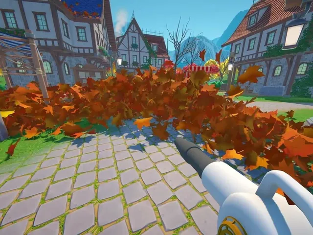 Leaf Blowing Simulator