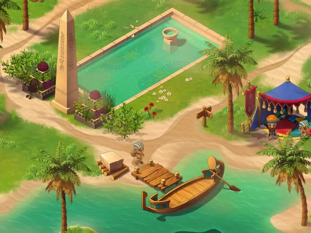 Legend of Egypt: Pharaohs Garden 2 - The sacred crocodile