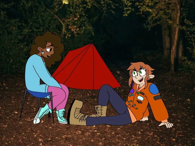 Lesbian Mothman Hunters