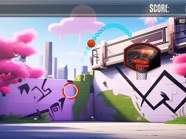 Let's Throoow! Street Basketball Simulator