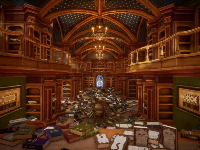 Librarian: Tidy Up the Arcane Library!