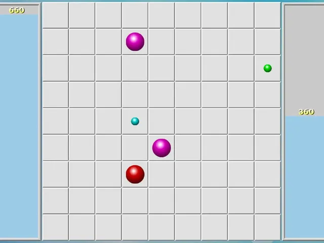 Lines of Balls