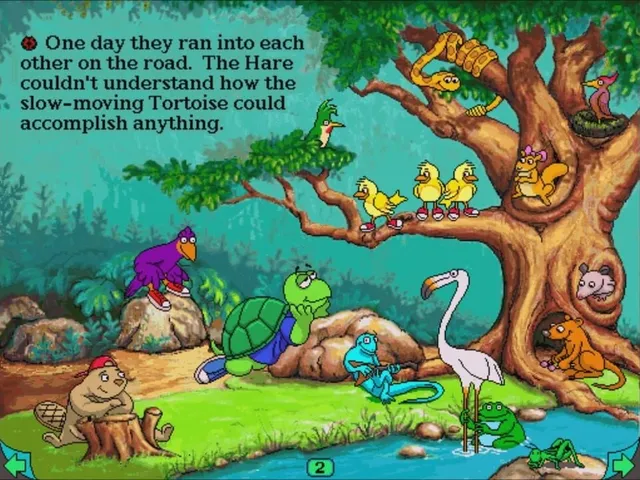 Living Books: Aesop's The Tortoise and the Hare