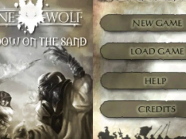 Lone Wolf DS V: Shadow On the Sand