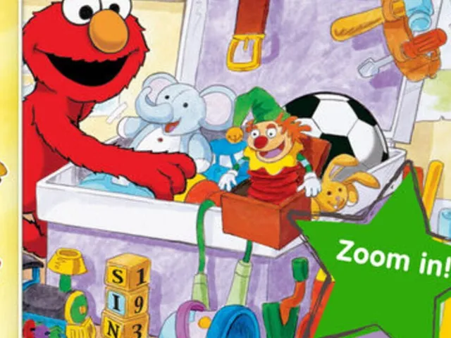 Look and Find: Elmo on Sesame Street