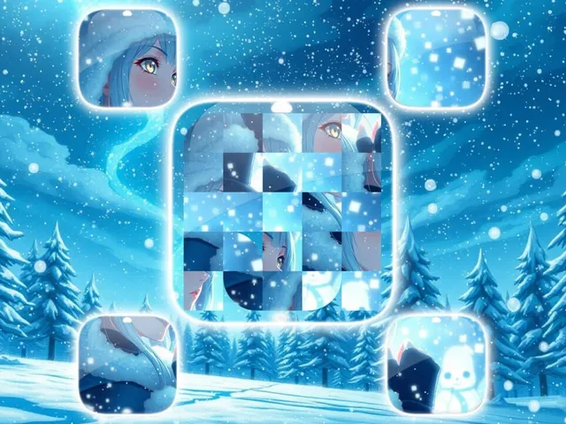 Lovely Anime Puzzle: Winter