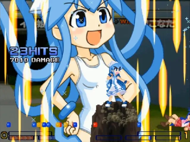 Lucky Fight vs. Ika Musume 3X