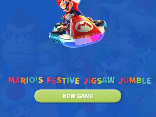 Mario's Festive Jigsaw Jumble