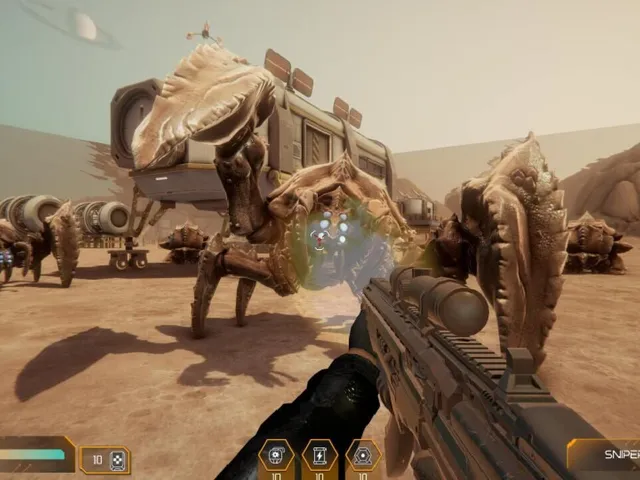 Mars Mayhem: Shooter Simulator Warfare