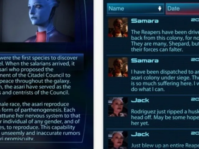 Mass Effect Datapad