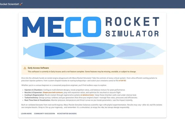 Meco Rocket Simulator