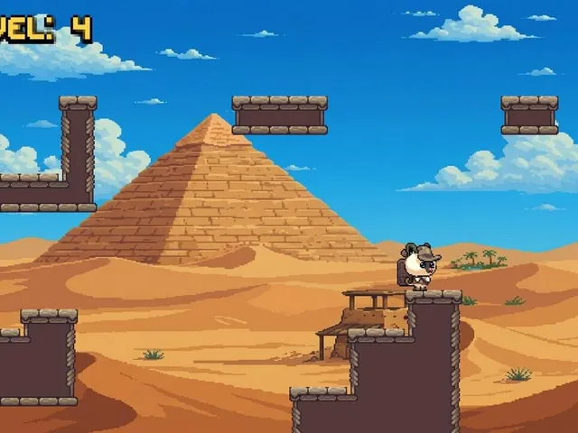 Mel The Pyramid Cat