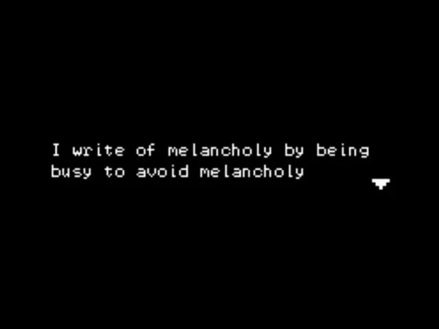 Melancholy