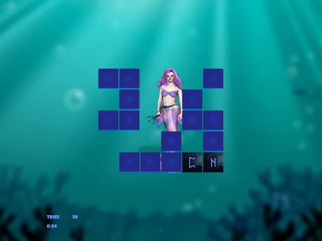 Memory Puzzle: Mystery Mermaids