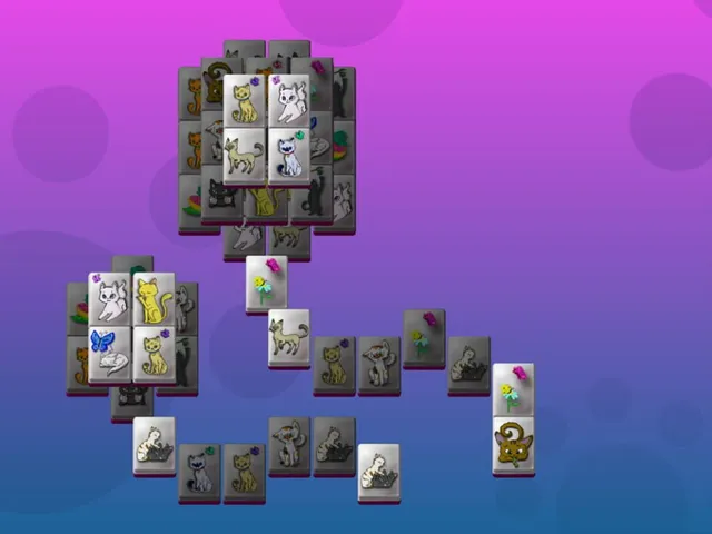 Meow-Jong Solitaire