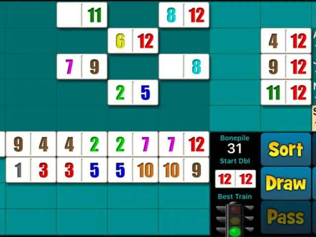 Mexican Train Dominoes 2