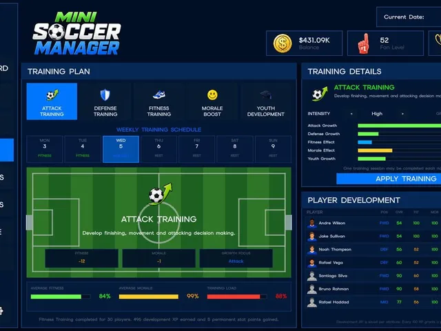 Mini Soccer Manager