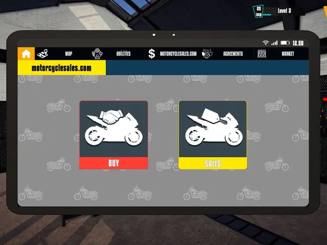 Motorcycle for Sale Simulator