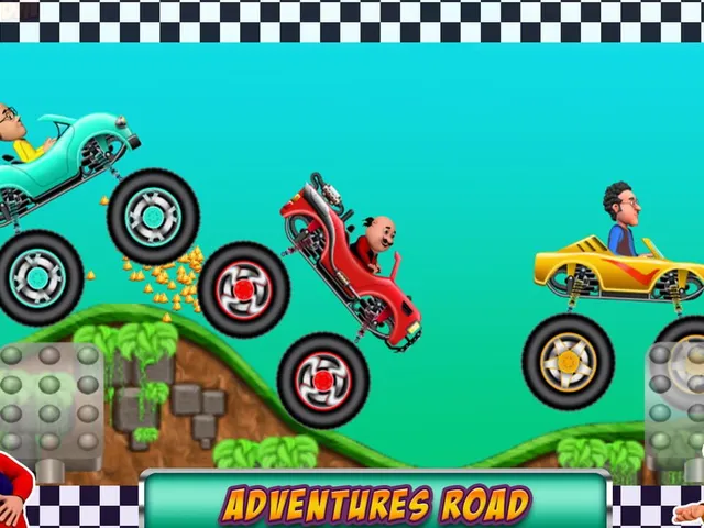 Motu Patlu Car Game 2
