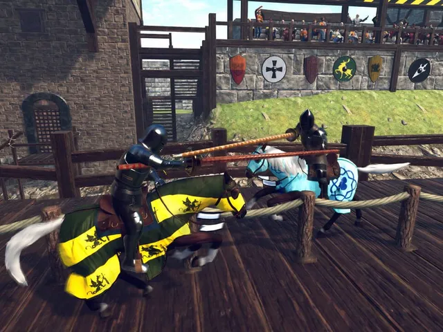 Mounted Knights Battle: Medieval Warrior Simulator