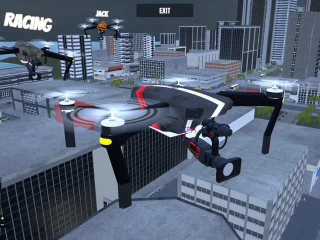 Multiplayer Drone Simulator
