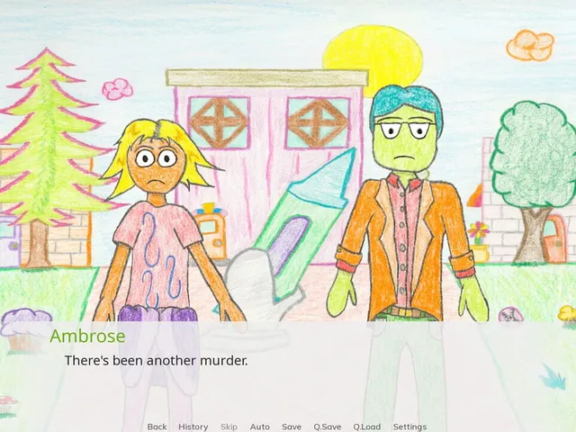 Murder in Crayontopia
