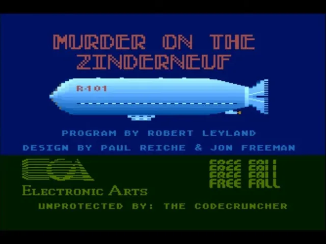 Murder on the Zinderneuf