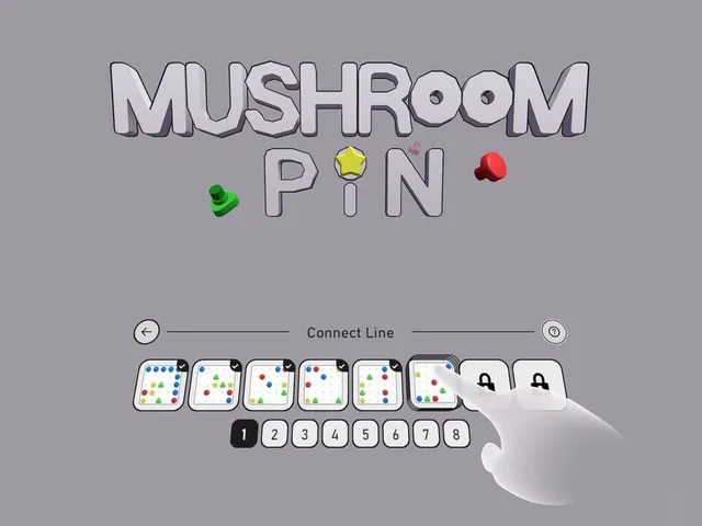 Mushroom Pin