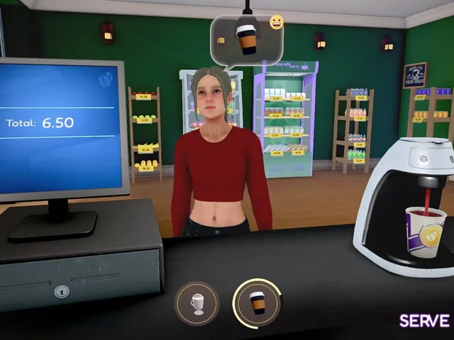 My Café Manager Simulator