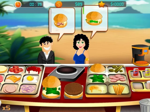 My Little Fast Food Booth