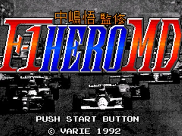 Nakajima Satoru Kanshuu F-1 Hero MD