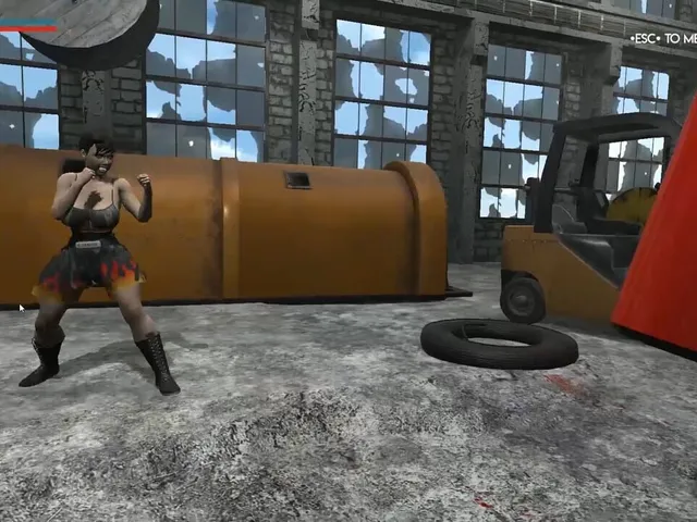Naked Porn Battle
