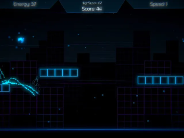 Neon Void Runner