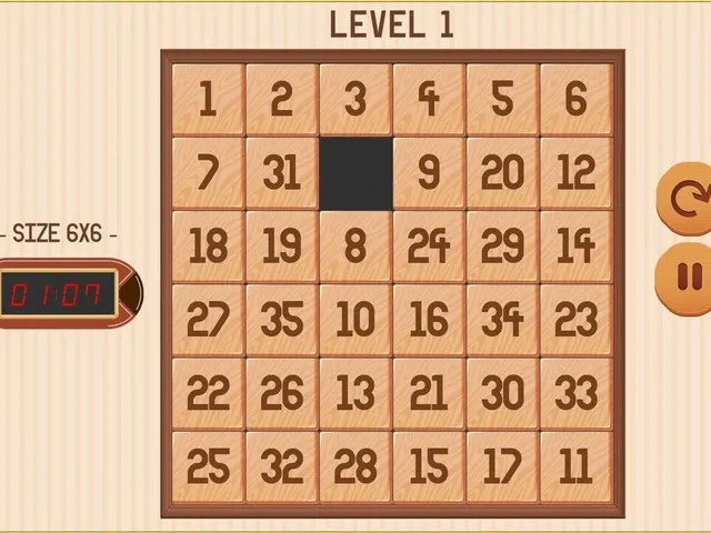 Number Slide Puzzle