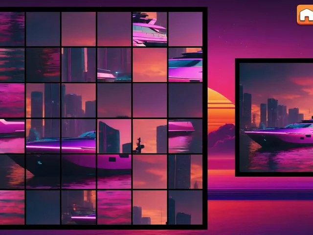 OG Puzzlers: Synthwave Boats