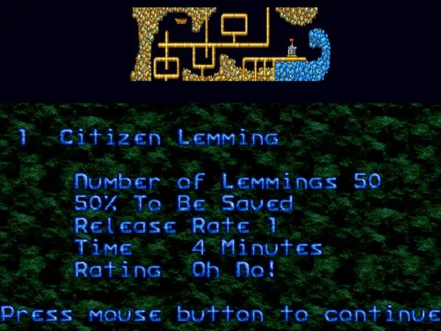 Oh no! More Lemmings