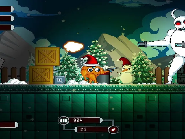 Orange Santa