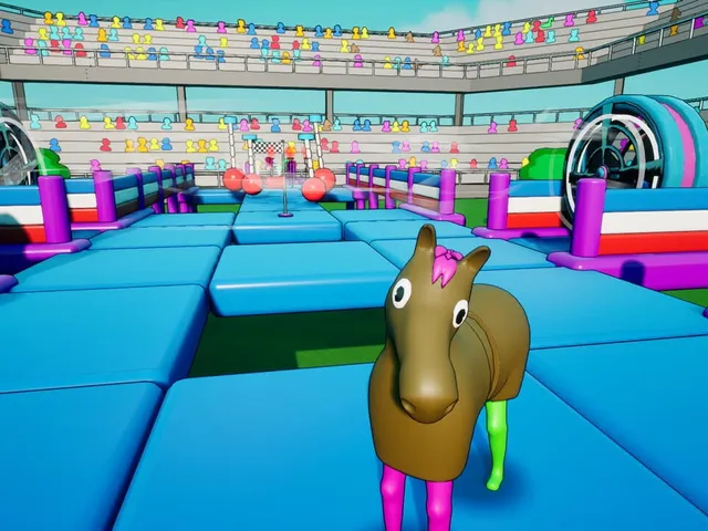 Pantomime Horse Obstacle Course