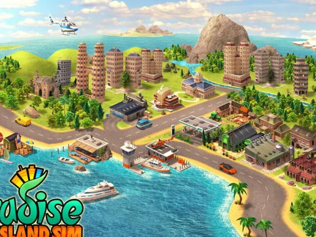 Paradise City Island Sim Town