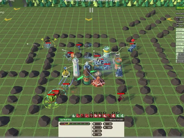 Pathless Maze TD