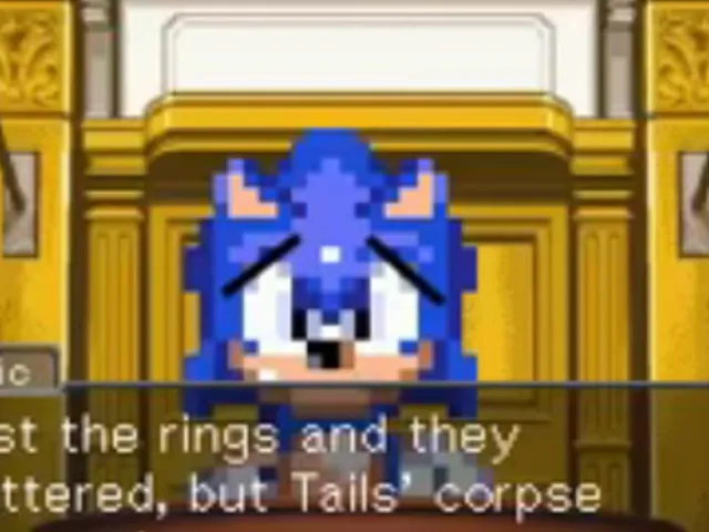 Phoenix Wright: Ace Attorney - Tails Abuse In Court