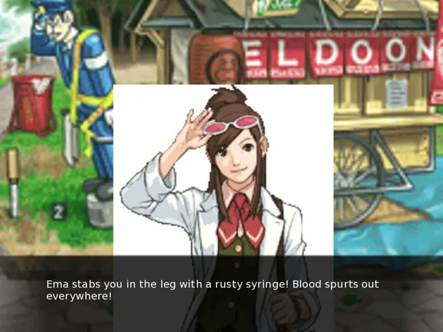 Phoenix Wright: Turnabout Cuddles!