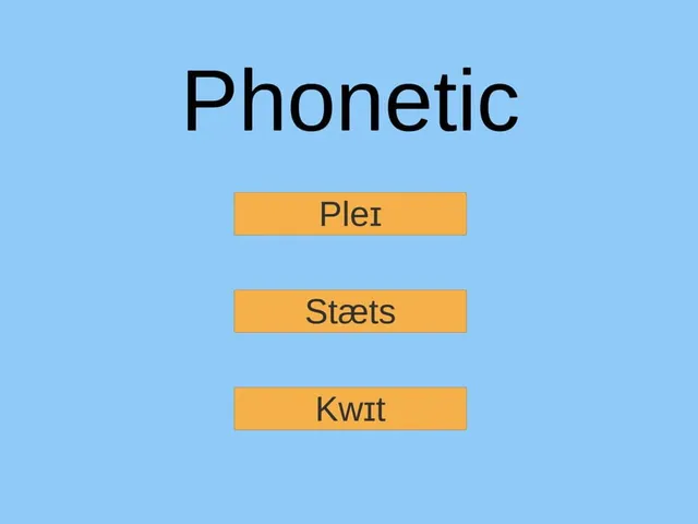 Phonetic