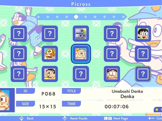 Picross S Doraemon & F Characters Edition