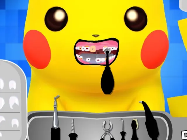 Pikachu Teeth Problem
