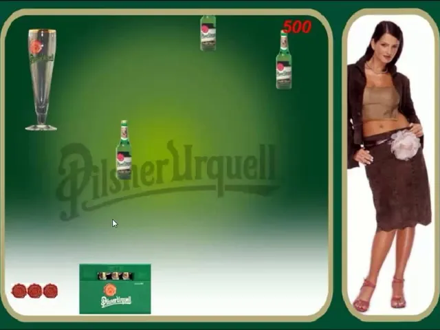 Pilsner Urquell: Undress Me!!!