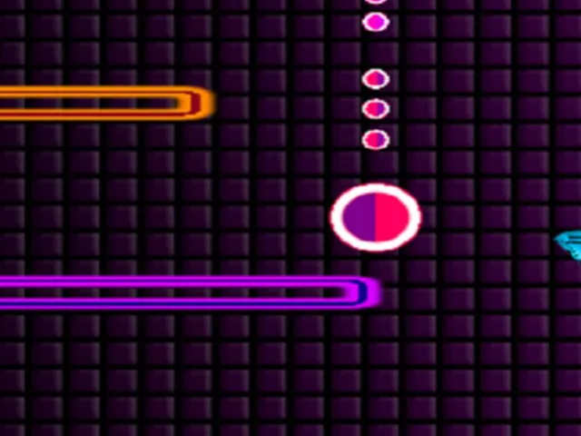 Pink Glow Fall Down