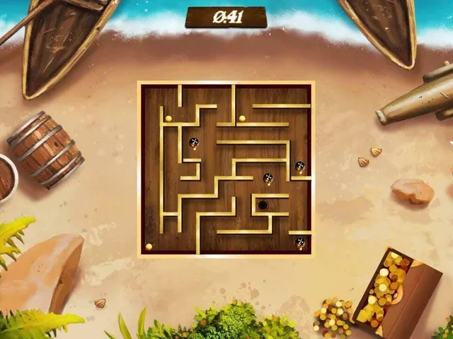 Pirate Treasure: Island of Mazes