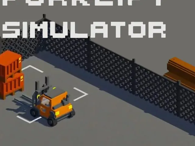 Pixel Forklift Simulator